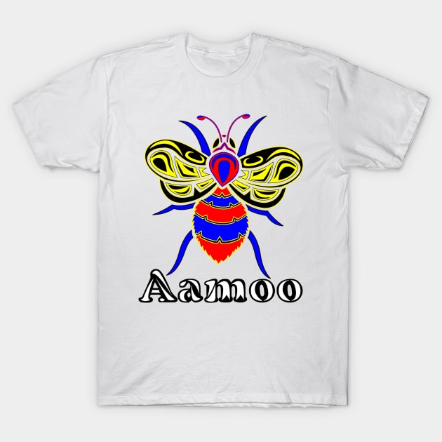 Polyamorous Aamoo (Bee) T-Shirt by KendraHowland.Art.Scroll